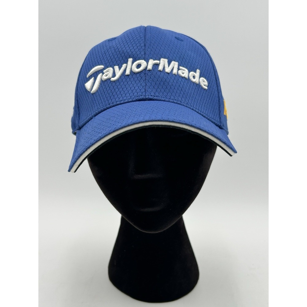 Adidas TaylorMade R11s Penta Golf Cap Hat Blue Adult Fitted Flex Adult LG/XL